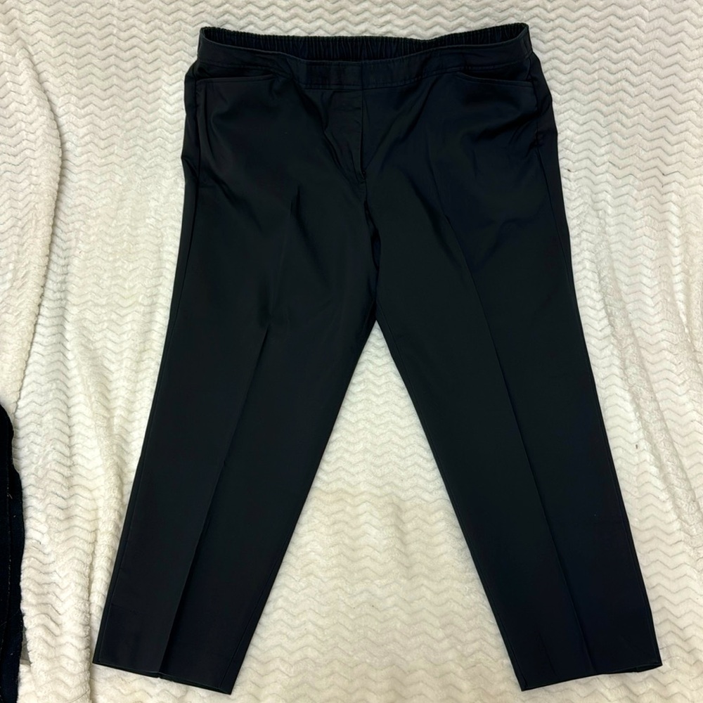 Plus size Talbots black pants